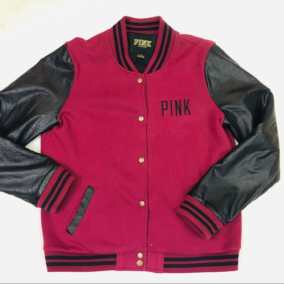 PINK Victoria's Secret Jackets & Blazers - PINK Victoria's Secret ruby red varsity jacket PINK Victoria's Secret Jackets & Blazers - PINK Victoria's Secret ruby red varsity jacket